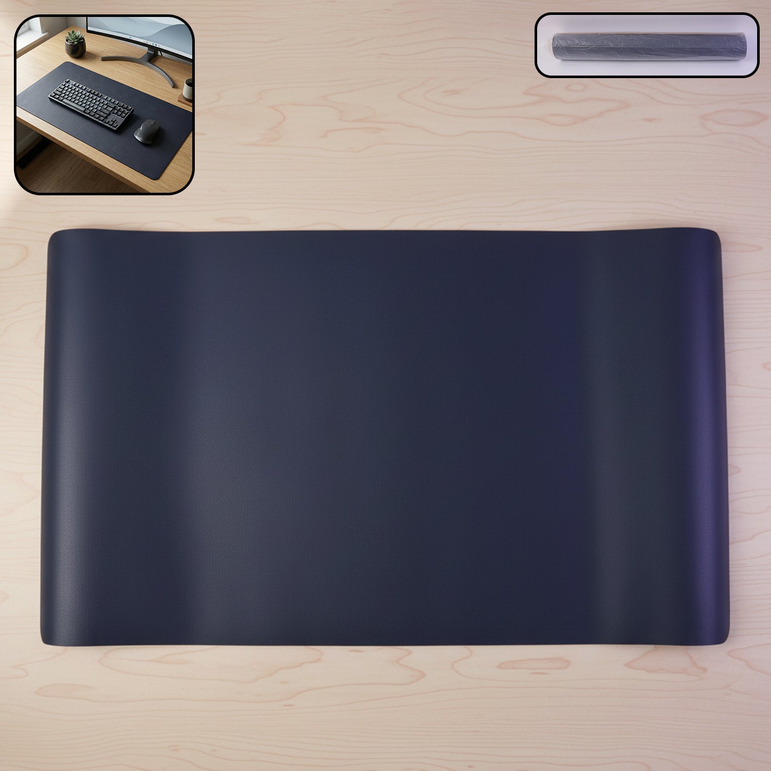 Premium Large Desk Mat Mouse Pad (1 Pc 60x35 Cm)